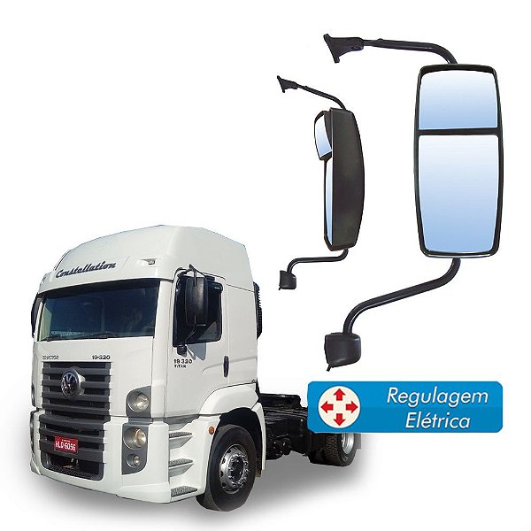Retrovisor Completo Bi-Partido Volks Constellation LD