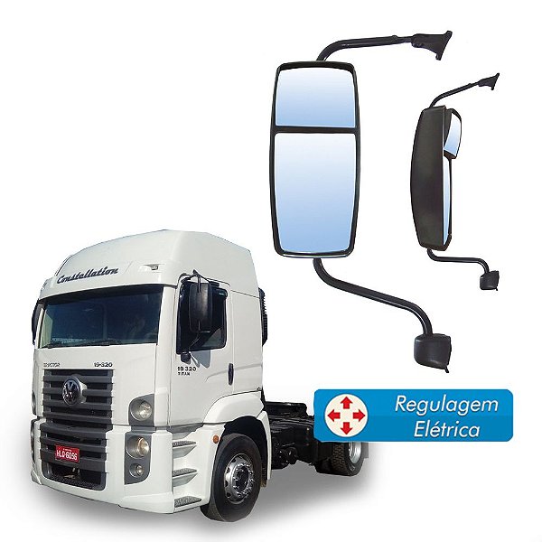 Retrovisor Completo Bi-Partido Volks Constellation LE
