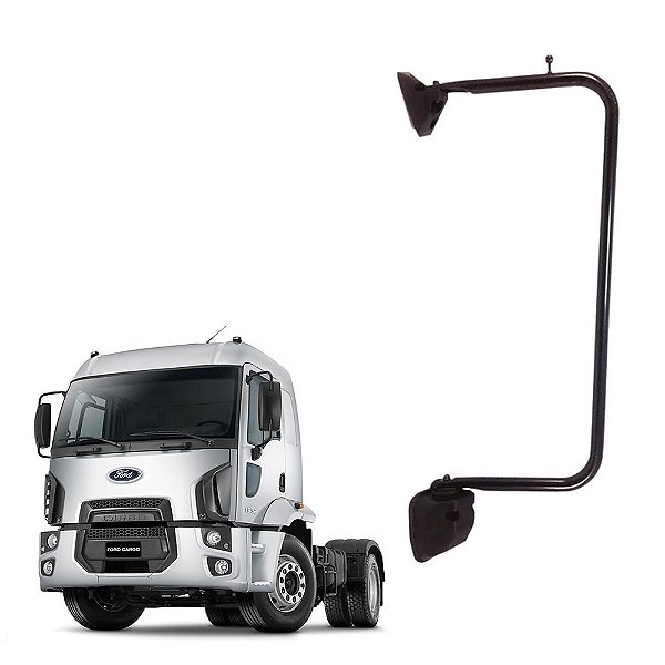 Braço Retrovisor Ford Cargo 2012 em diante Lado Direito