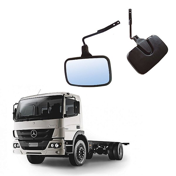 Espelho Auxiliar Frontal Mercedes Axor/Atego (cabine baixa)