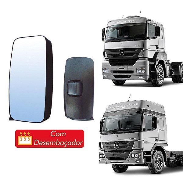 Retrovisor Axor/Atego S/ Braço-S/ Auxiliar 2014 em diante LE