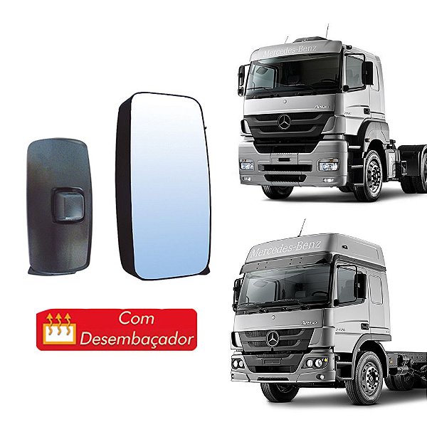 Retrovisor Axor/Atego S/ Braço-S/ Auxiliar 2014 em diante LD