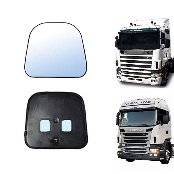 Vidro do Retrovisor Auxiliar Scania S4 S5 LD Econômico