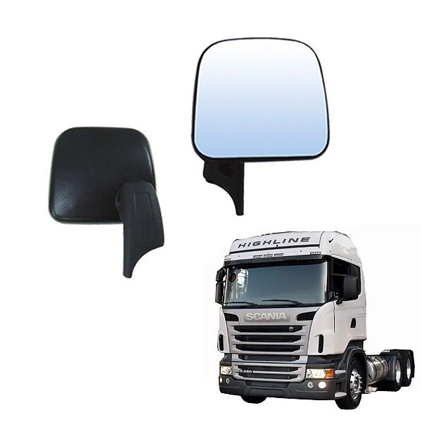 Espelho Retrovisor Completo Scania S5 Econômico LD