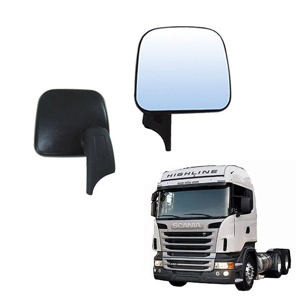 Espelho Retrovisor Auxiliar Completo Scania S5 Econômico LD