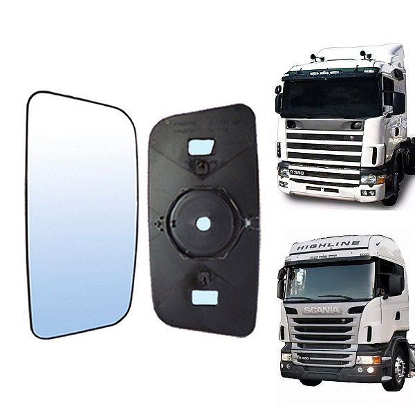 Vidros do Retrovisor Scania S4 e S5 Lado Esquerdo