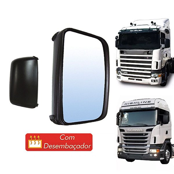 Espelho Retrovisor Scania S4 e S5 Lado Esquerdo