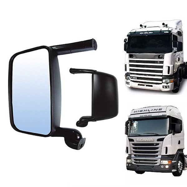 Espelho Retrovisor Completo Scania S4/S5 Lado Esquerdo