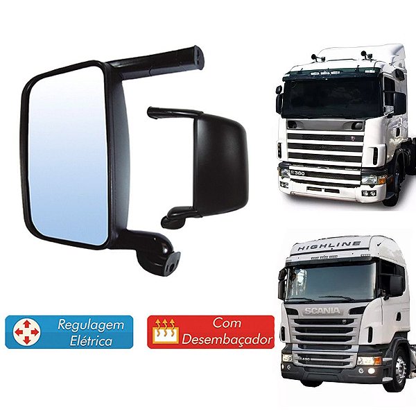 Espelho Retrovisor Completo Scania S4 S5 L Esquerdo 1952573