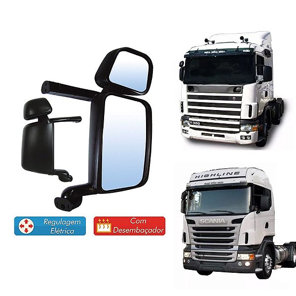 Espelho Retrovisor Scania S4/S5 Lado Direito 1723518