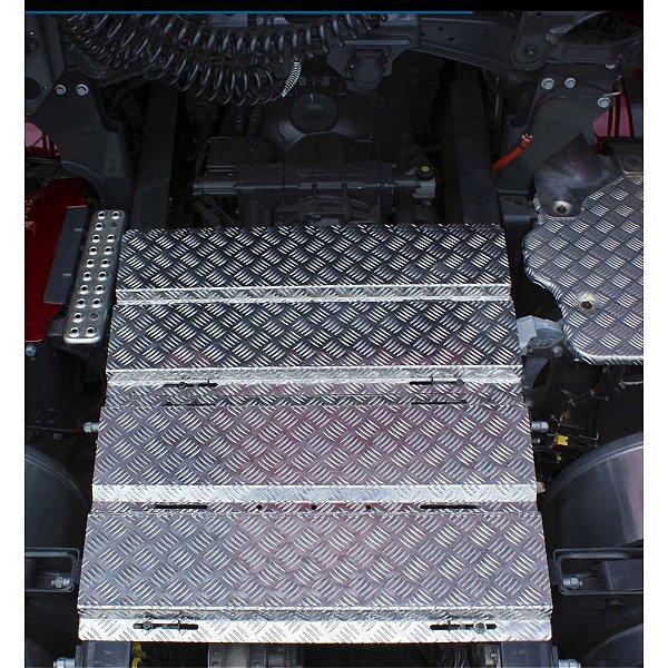 Plataforma Chassi Scania S4 S5 S6 Diant. Alumínio Furação