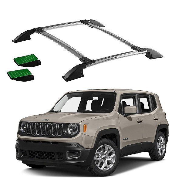 Bagageiro Renegade 2015 2016 2017 2018 19 20 Cromado Colado