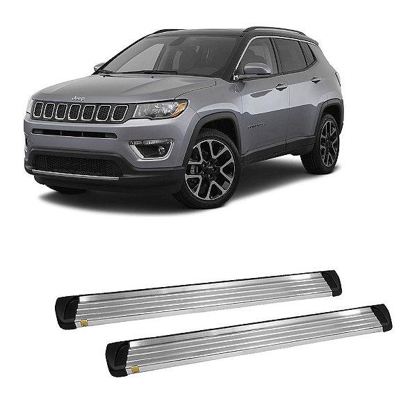 Estribo Compass 2017 2018 2019 2020 Jeep Alumínio