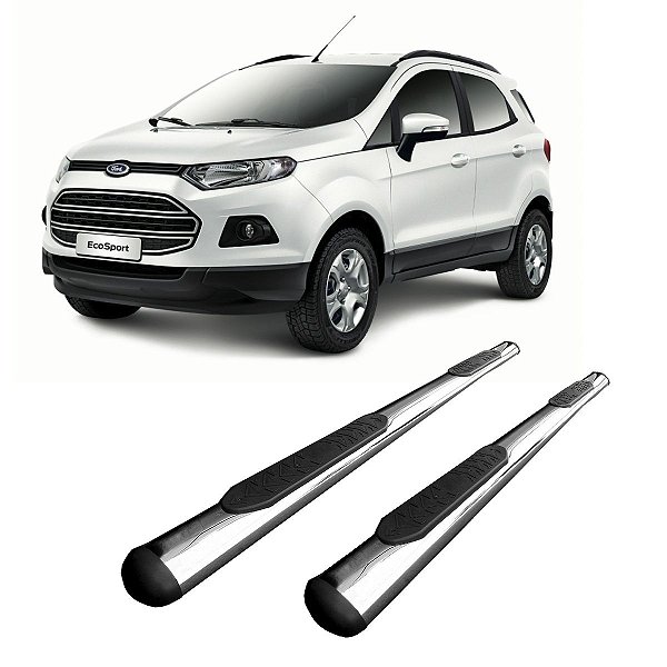 Estribo Ecosport 2013 2014 2015 2016 2017 Oblongo Cromado