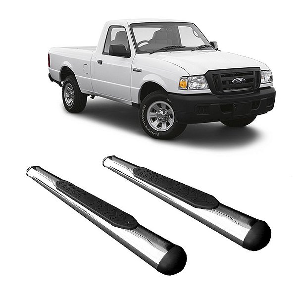 Estribo Ranger 1998 1999 2000 a 2012 Cabine Simples Cromado