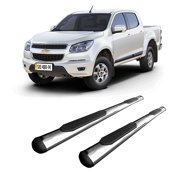 Estribo S10 2012 2013 2014 em diante Cabine Dupla Cromado