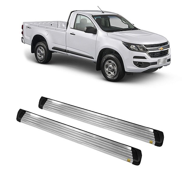 Estribo S10 2012 2013 2014 em diante Cab Simples Plataforma