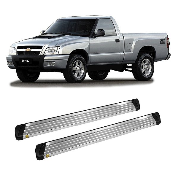 Estribo S10 1995 1996 1997 a 2011 Cabine Simples Plataforma