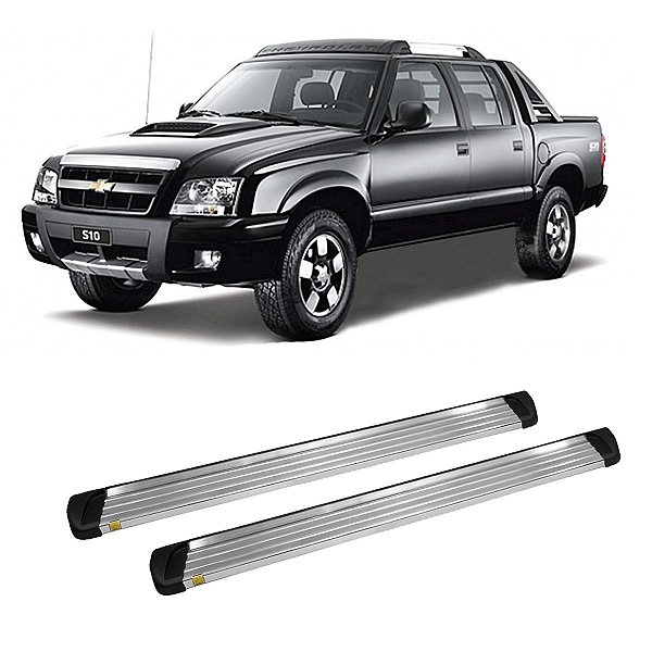 Estribo S10 1995 1996 1997 a 2011 Cabine Dupla Plataforma