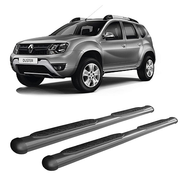 Estribo Duster Grafite Renault Oblongo