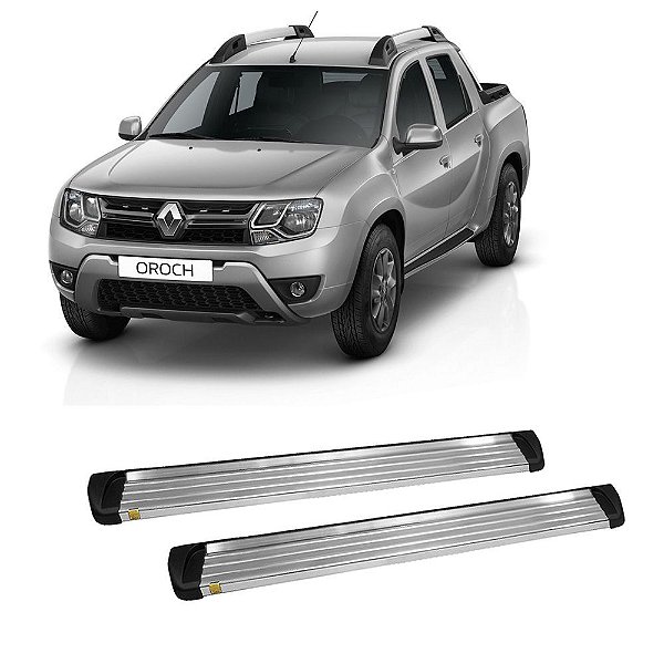 Estribo Oroch Duster Cabine Dupla Alumínio