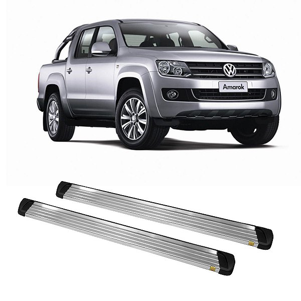 Estribo Amarok Alumínio Cabine Dupla