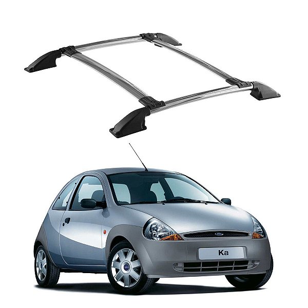 Bagageiro Ford Ka 1997 98 99 2000 a 2007 Cromado Parafusado