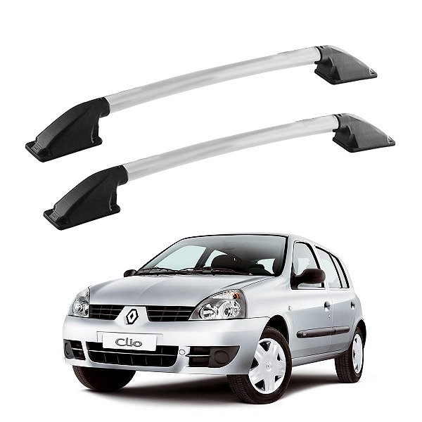 Longarina Clio 1999 2000 a 2012 Prata Parafusado Renault