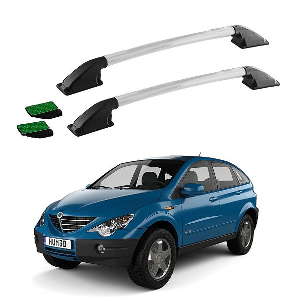 Longarina Actyon SsangYong Prata Colado No Teto