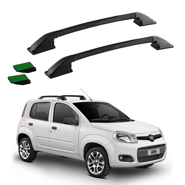 Bagageiro Fiat Uno 2011 2012 2013 2014 a 2020 Preto Colado