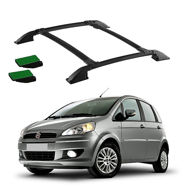 Bagageiro Fiat Idea Preto Colado