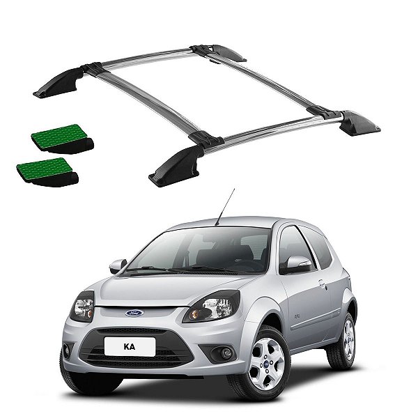 Bagageiro Ford Ka 2008 2009 2010 2011 2012 13 Cromado Colado