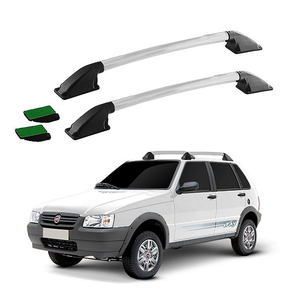 Longarina Fiat Uno 1994 a 2017 Prata Colada