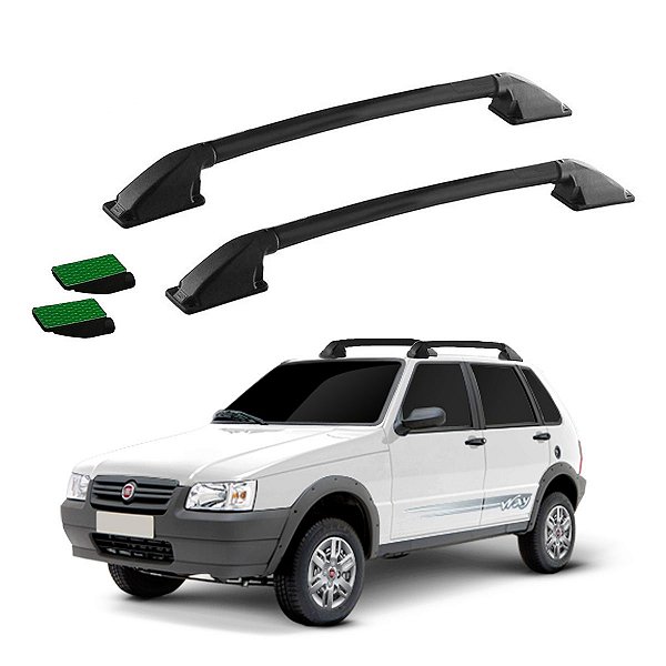 Longarina Fiat Uno 1994 a 2017 Preta Colada