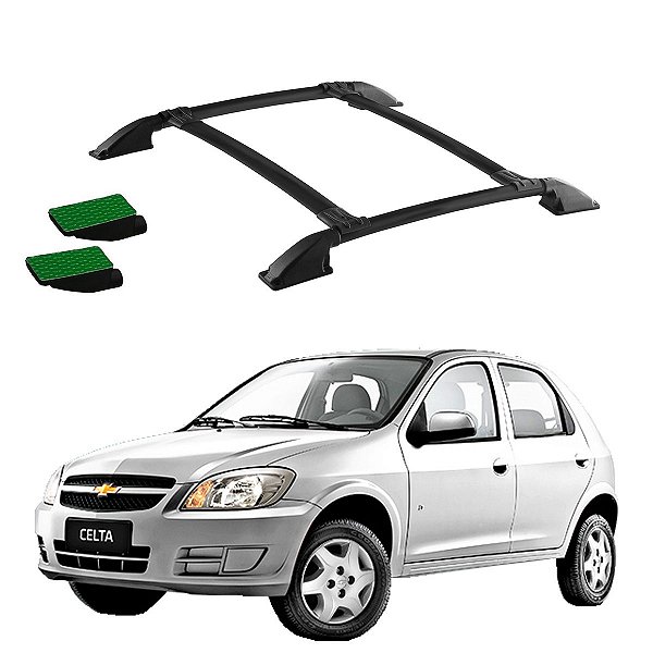 Bagageiro Celta 2003 2004 2005 2006 2007 Preto Colado