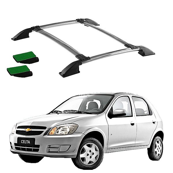 Bagageiro Celta 2003 2004 2005 2006 2007 Cromado Colado