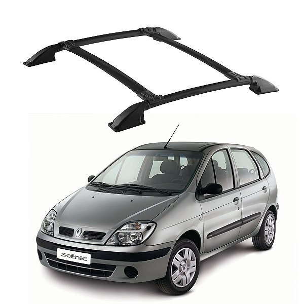 Bagageiro Scenic 2001 2002 2003 2004 2005 a 2010 Preto
