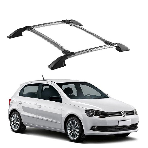 Bagageiro Gol G5 G6 2010 2011 2012 2013 a 2017 Cromado