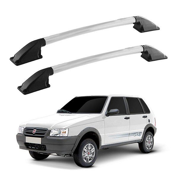 Longarina Fiat Uno 1994 a 2017 Prata Parafusada