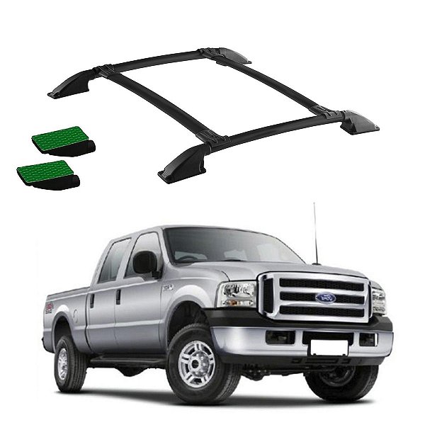 Bagageiro F250 2005 06 2007 2008 2009 2010 2011 Preto Colado