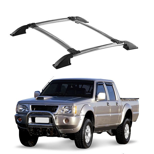 Bagageiro L200 GL/GLS 1998 Em Diante Cromado Cabine Dupla