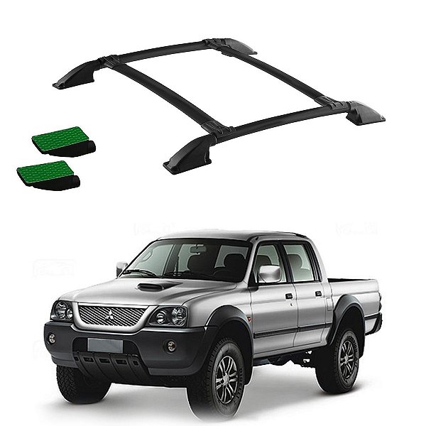 Bagageiro L200 OUTDOOR/SPORT 2004 a 2009 Preto CD Colado
