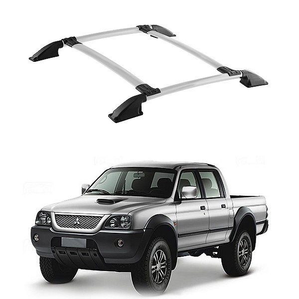 Bagageiro L200 SPORT/OUTDOOR 2004 A 2009 Prata Cab Dupla