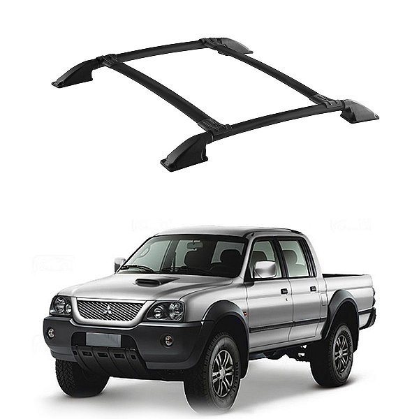 Bagageiro L200 SPORT/OUTDOOR 2004 A 2009 Preto Cab Dupla
