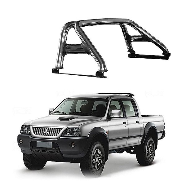 Santo Antonio L200 SPORT/OUTDOOR 2004 a 2009 Cromado Duplo