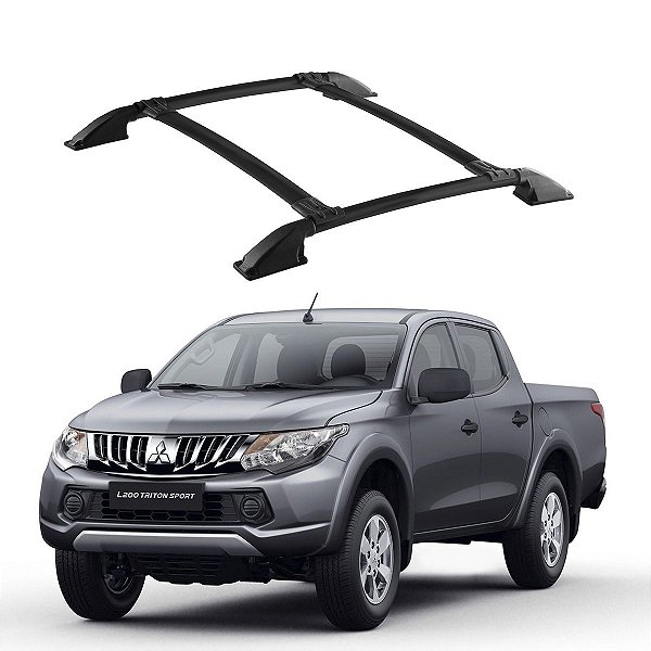 Bagageiro TRITON 2007 a 2016 Preto Cabine Dupla