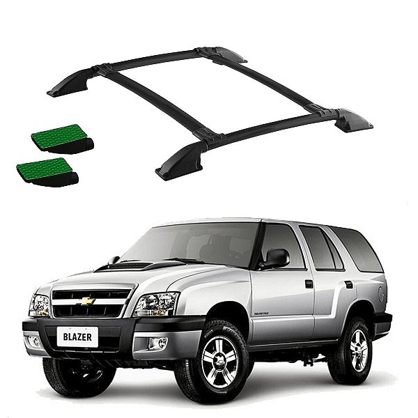 Bagageiro Blazer Preto Colado Chevrolet