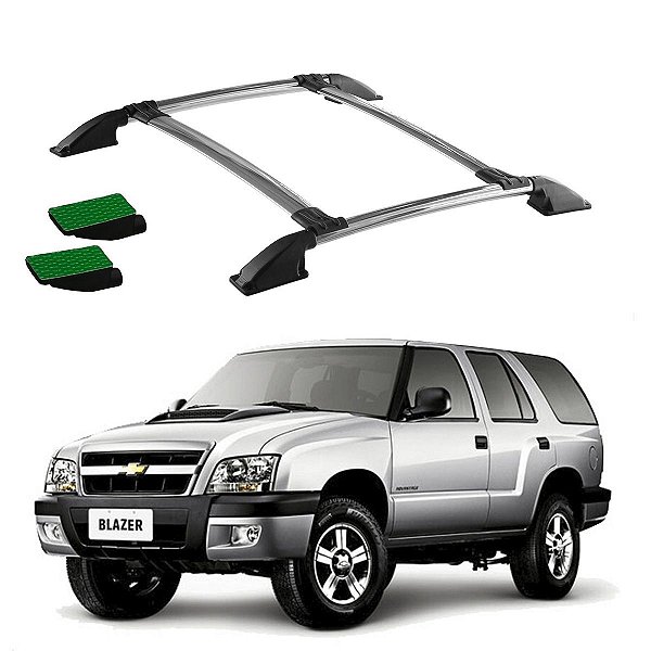 Bagageiro Blazer Cromado Colado Chevrolet