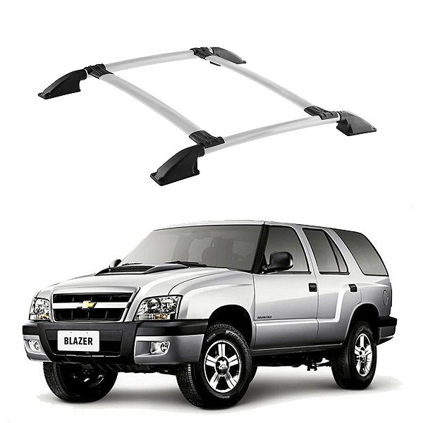 Bagageiro Blazer Prata Parafusado Chevrolet