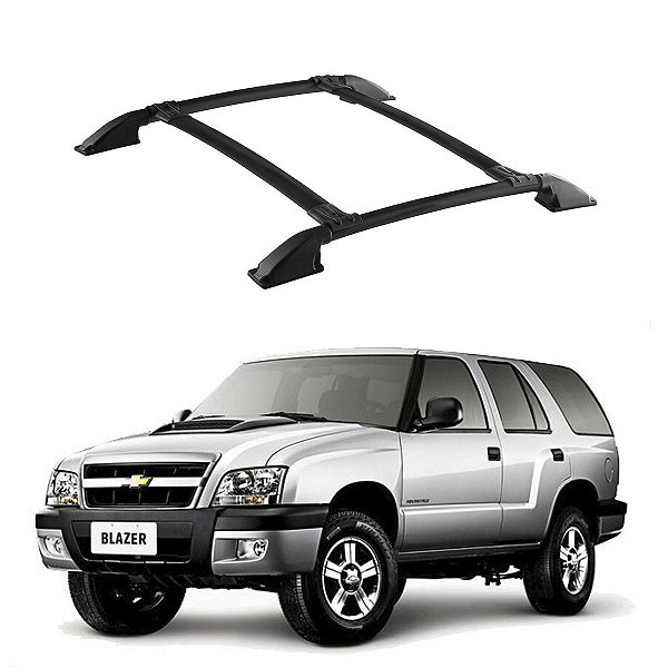 Bagageiro Blazer Preto Parafusado Chevrolet